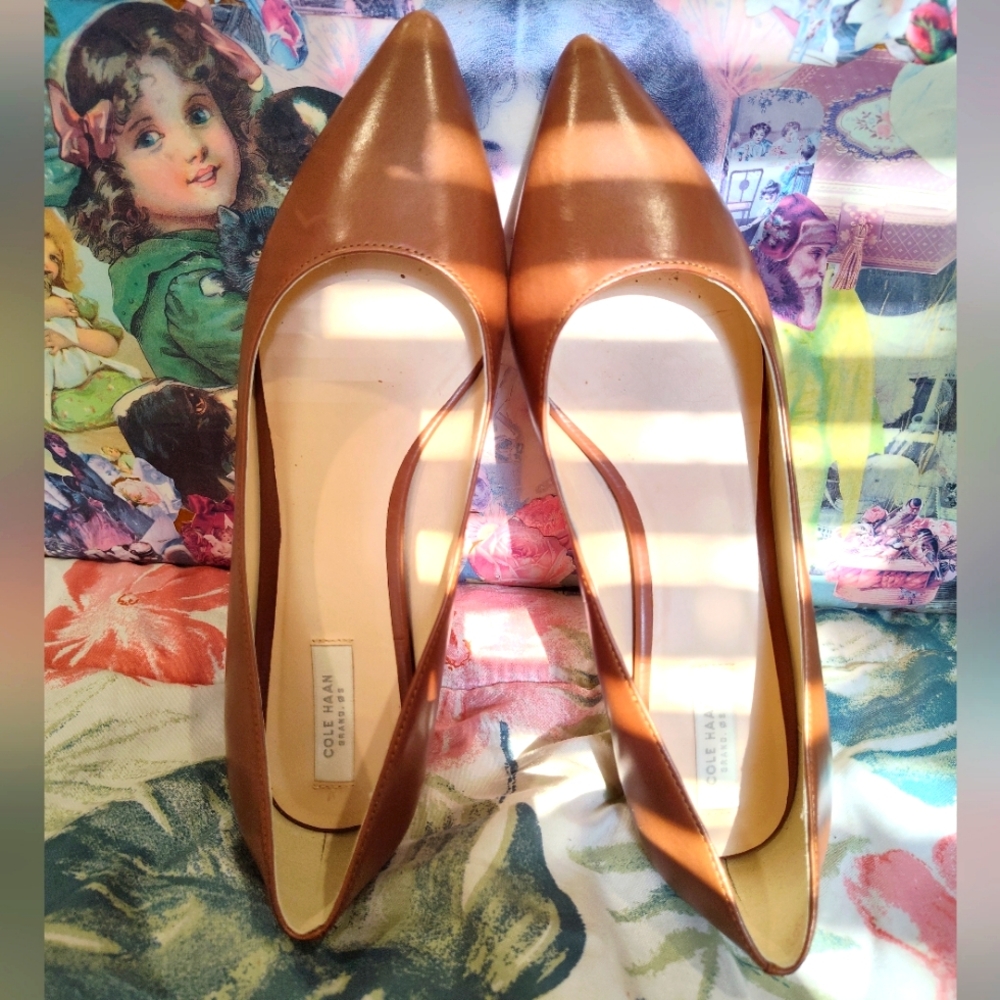 Cole Haan Leather Flats